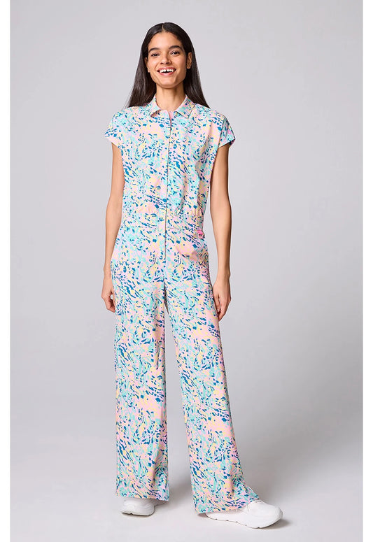 Printed Dolman Wide Tutti Frutti Tiger