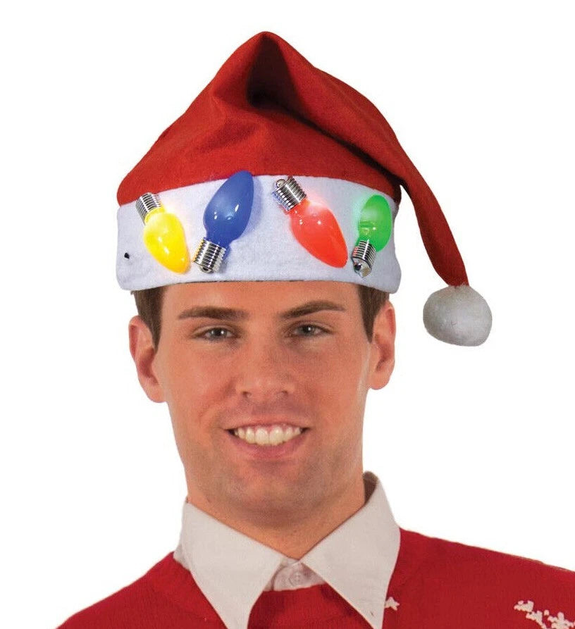 GORRO DE NAVIDAD LUMINOSO