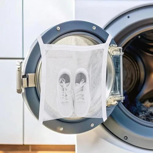 Wash and Dry Shoe Bag - White