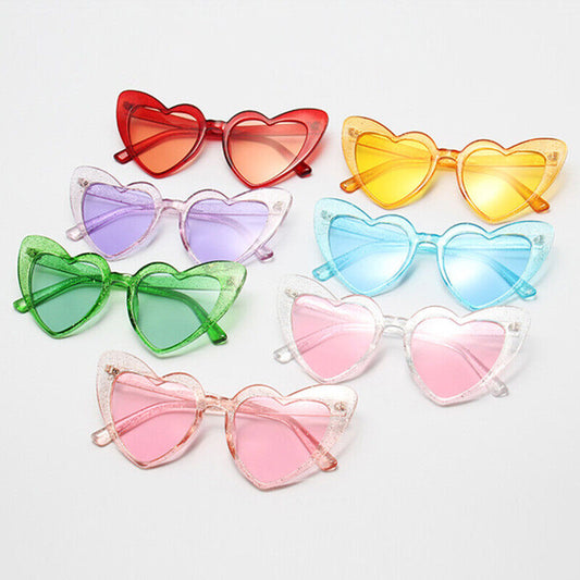Heart shaped sunglasses