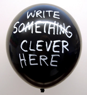 Chalkboard Balloons