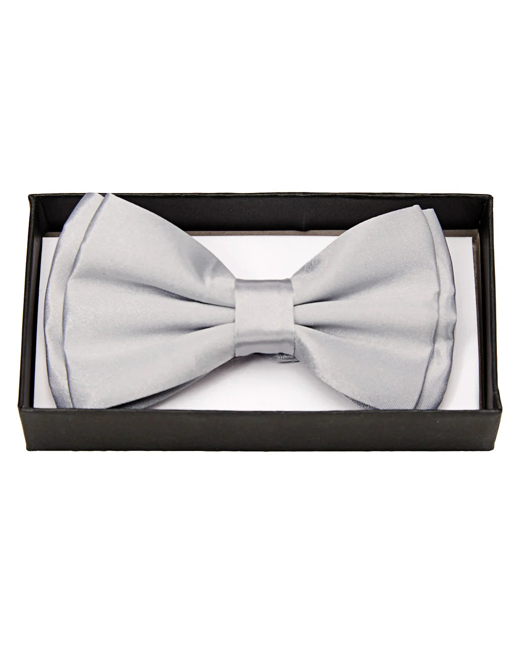 Tie- Silver Satin