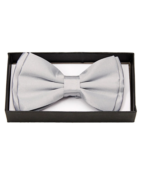 Tie- Silver Satin