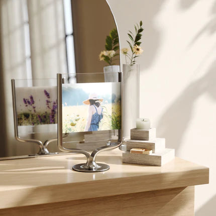 Wishbone Picture Frame Chrome