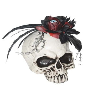 9 IN Skull Centerpiece