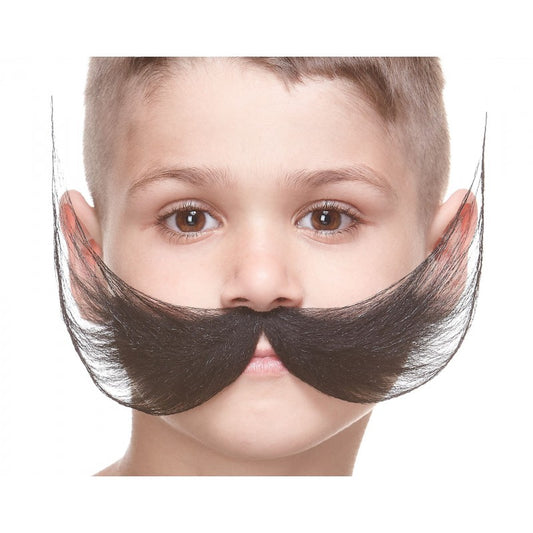 Small Mustaches With Beards and Eyebrows Black