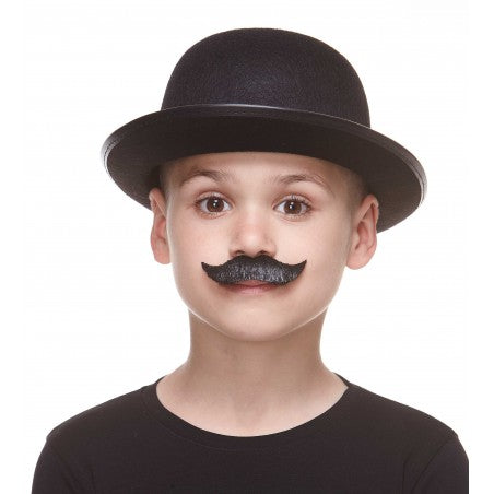 Small Mustaches Black