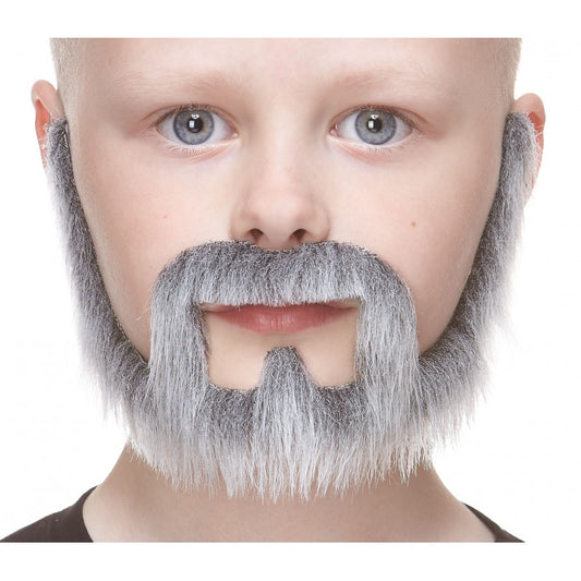 Beard for Kids, Grey and White
