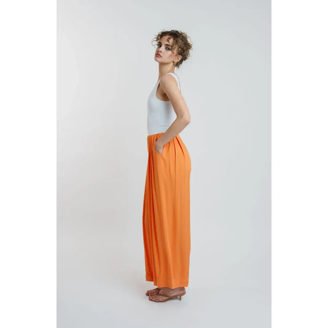 Always In A Mood Jumpsuit Bright Mango