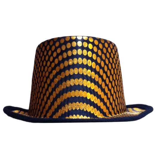 Gold Squared Top Hat
