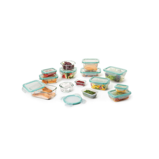 OXO Good Grips 30 Piece Smart Seal Glass & Plastic Container Set