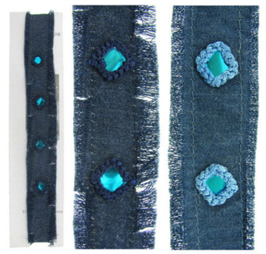 Headband Blue Diamond