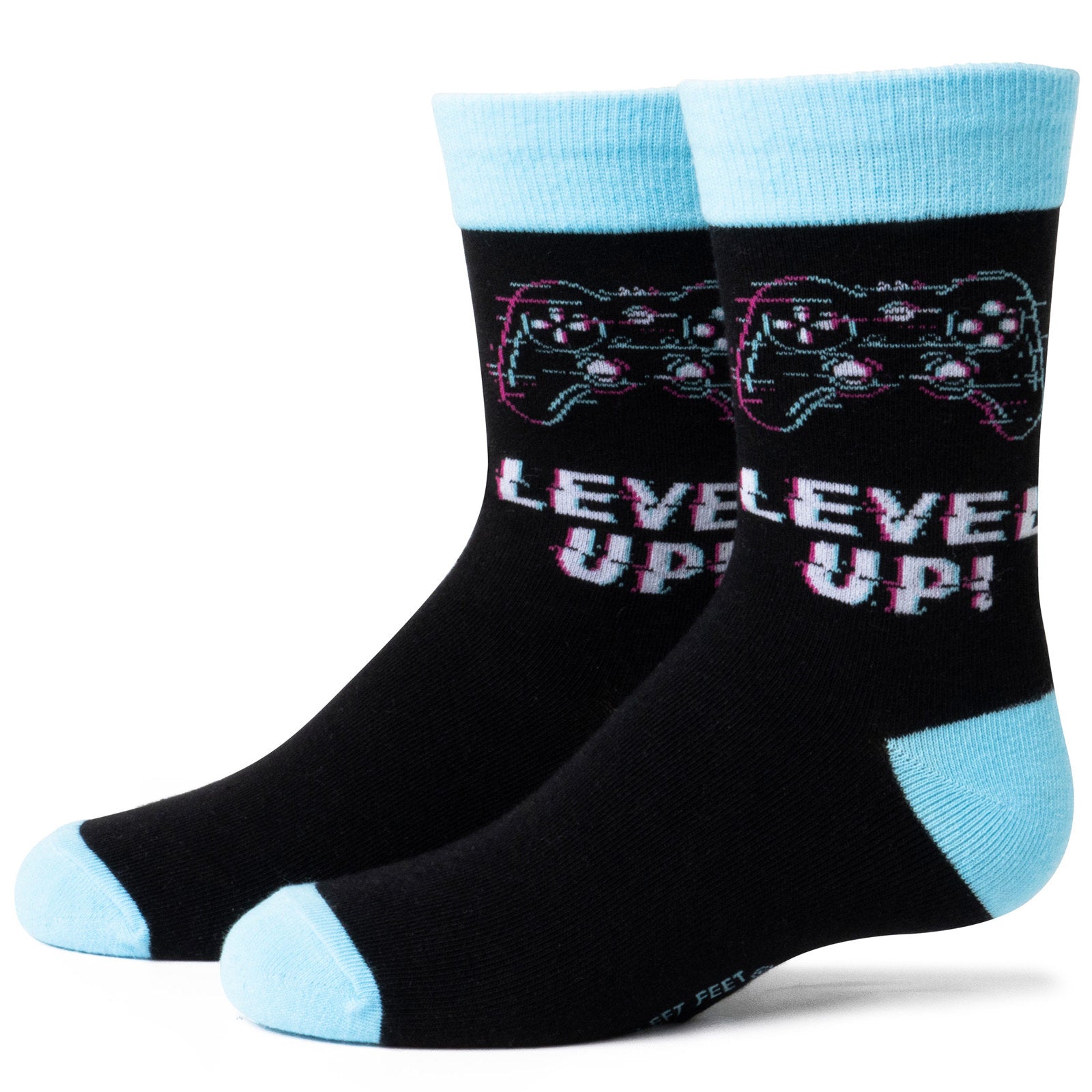 Two Left Feet Kid's IT'S YO BIRTHDAY Gift Card Sock Set -  Level Up
