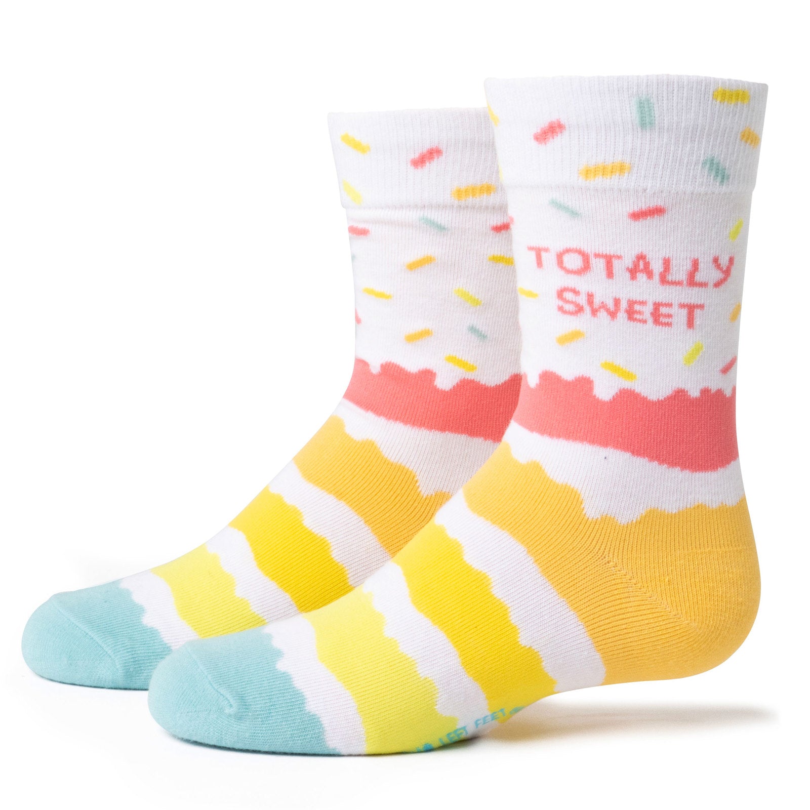 Two Left Feet Kid's IT'S YO BIRTHDAY Gift Card Sock Set -  Totally Sweet