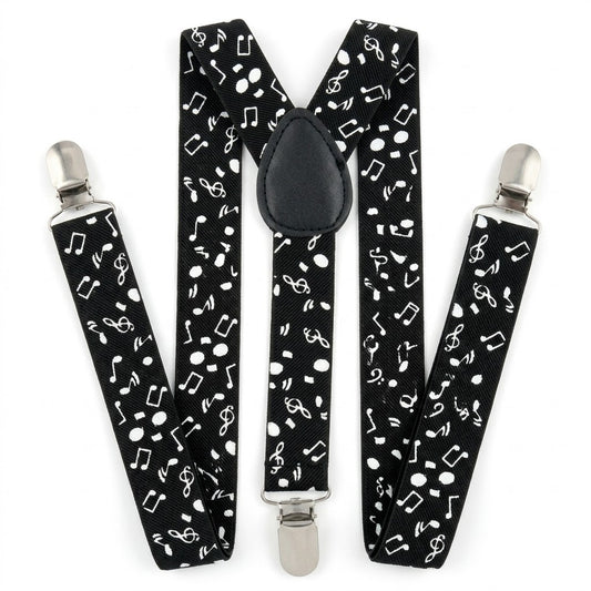 B/W Music Note Susp