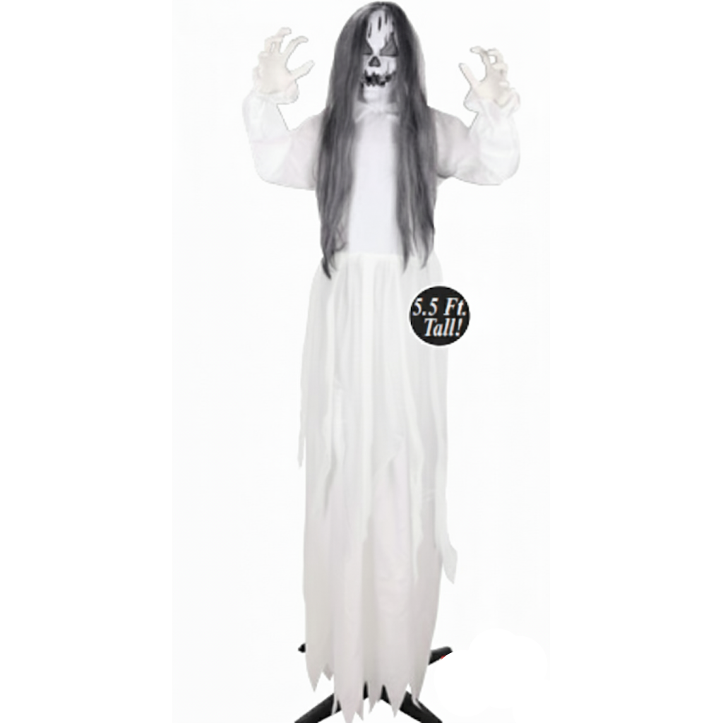 5.5 FT Standing Pop Up Creepy Lady