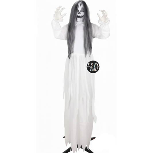 5.5 FT Standing Pop Up Creepy Lady
