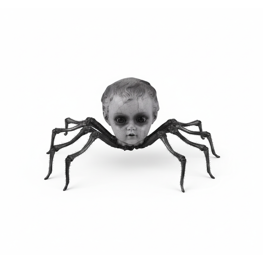 8" Creepy Spider Doll