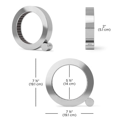 Ferris Metal Jewelry Organizer Metal Chrome