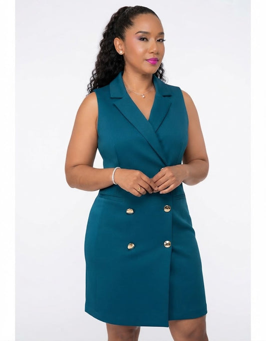 Dress Sleeveless Peack- Shelby and Palmer