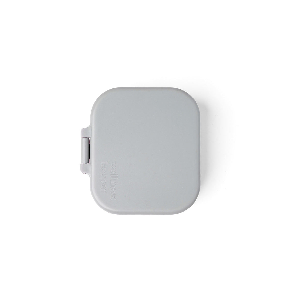 Wellness Keeper Mini Light-Up Pill and Vitamin Case Grey