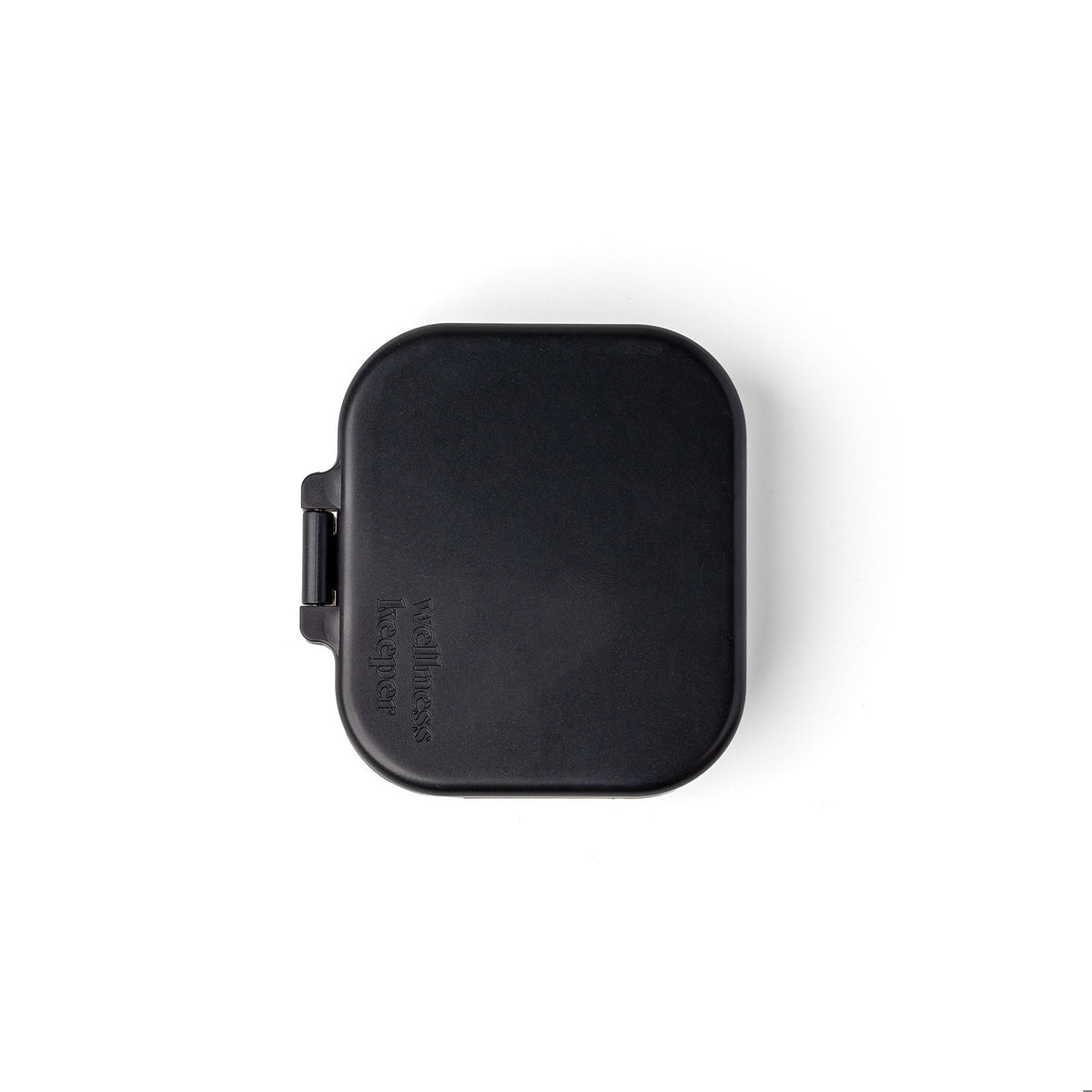 Pastillero y vitaminero compacto con luz Wellness Keeper negro