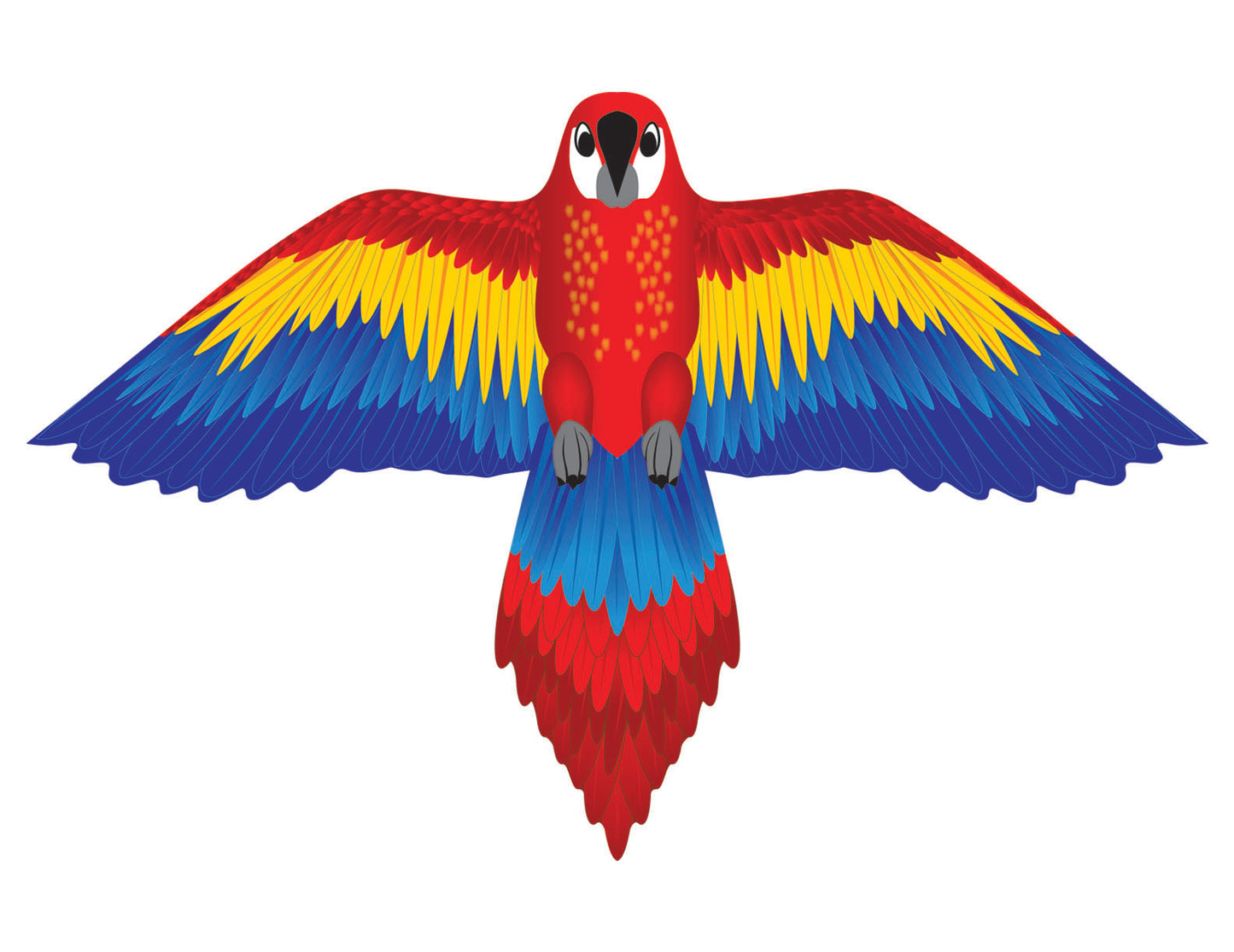 Microkite Kite Macaw & Frog Mini Kites, 2 pack