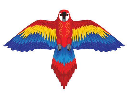 Microkite Kite Macaw & Frog Mini Kites, 2 pack