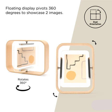 Bellwood Desk Frame Natural 4" x 6"