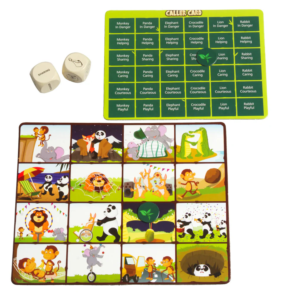 A Day in the Jungle Matching Game
