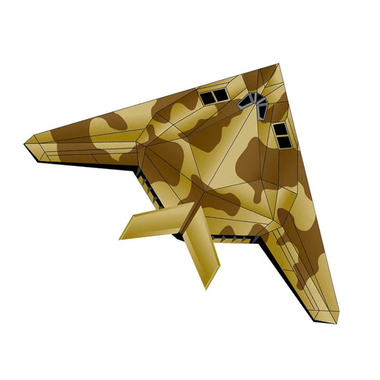 Camo Stealth Jet Nylon Kite, 36 Inches Tall