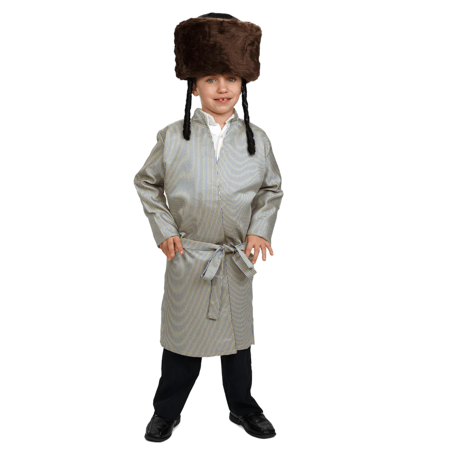 Yerushalmi Chasidic Bekitcha Rabbi Coat - Kids