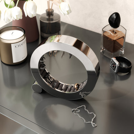 Ferris Metal Jewelry Organizer Metal Chrome