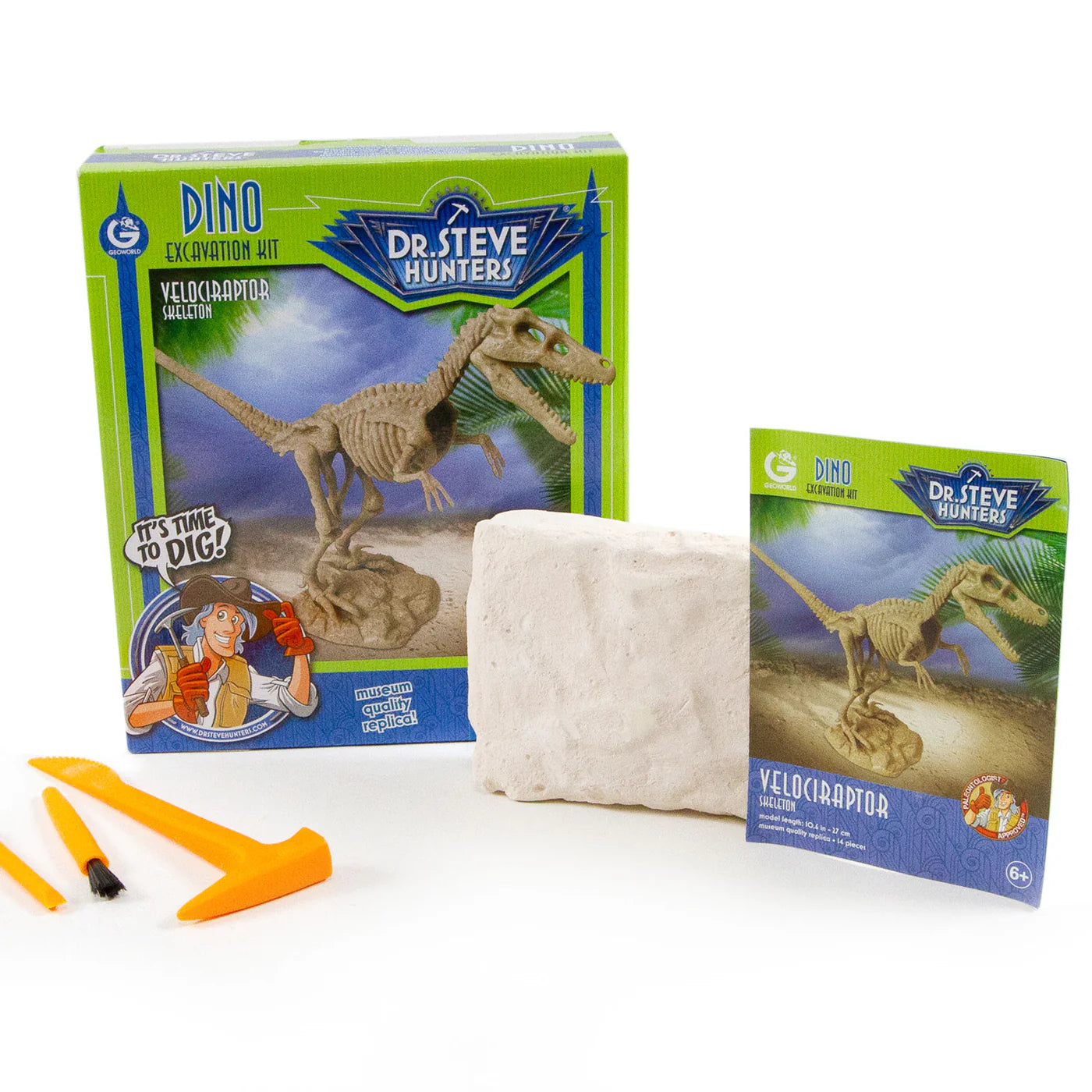 Dino Dig Velociraptor Excavation Kit