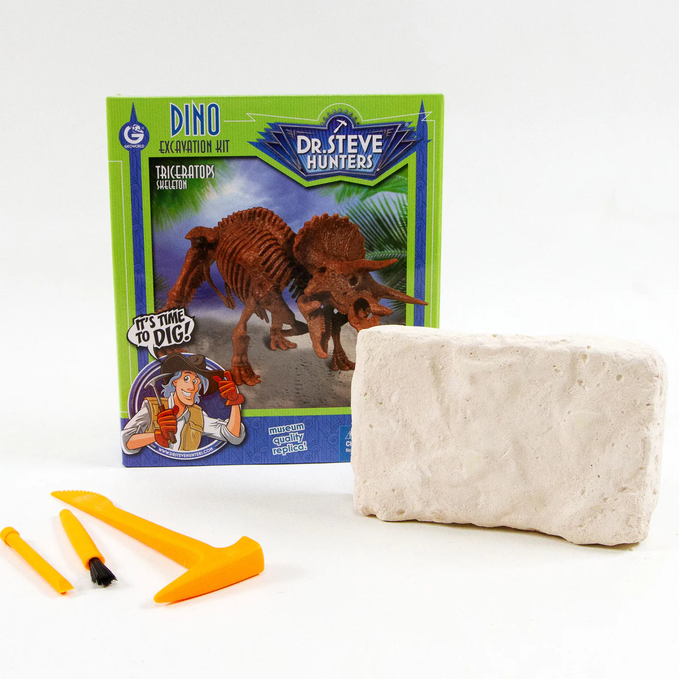 Dino Dig Triceratops Excavation Kit
