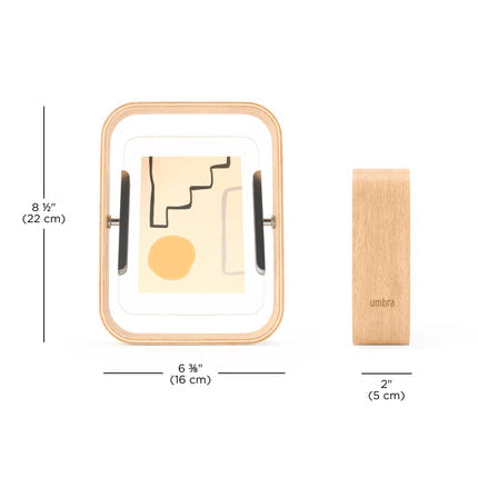 Bellwood Desk Frame Natural 4" x 6"