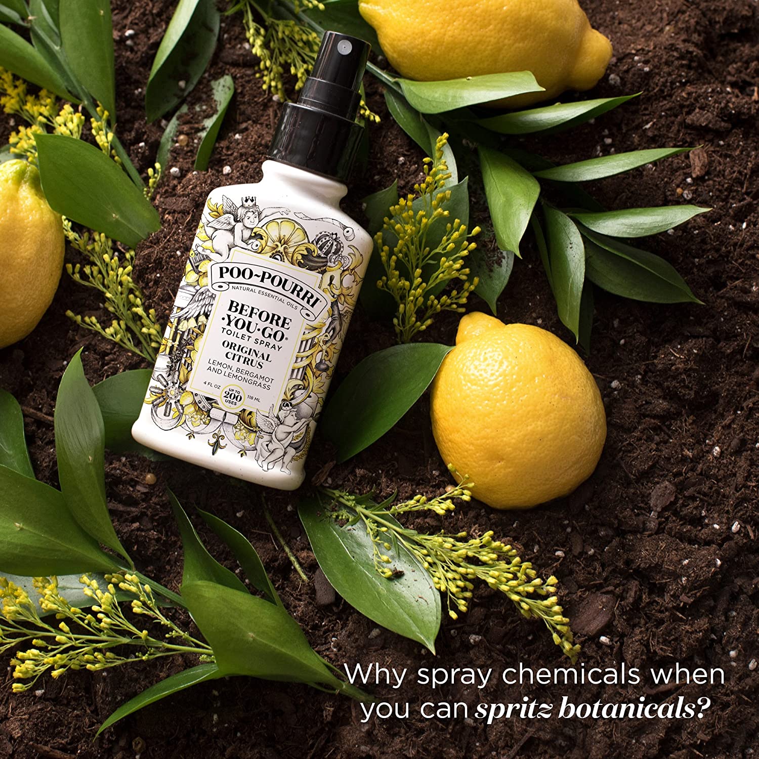 Before-You-go Toilet Spray 4 Fl Oz Original Citrus