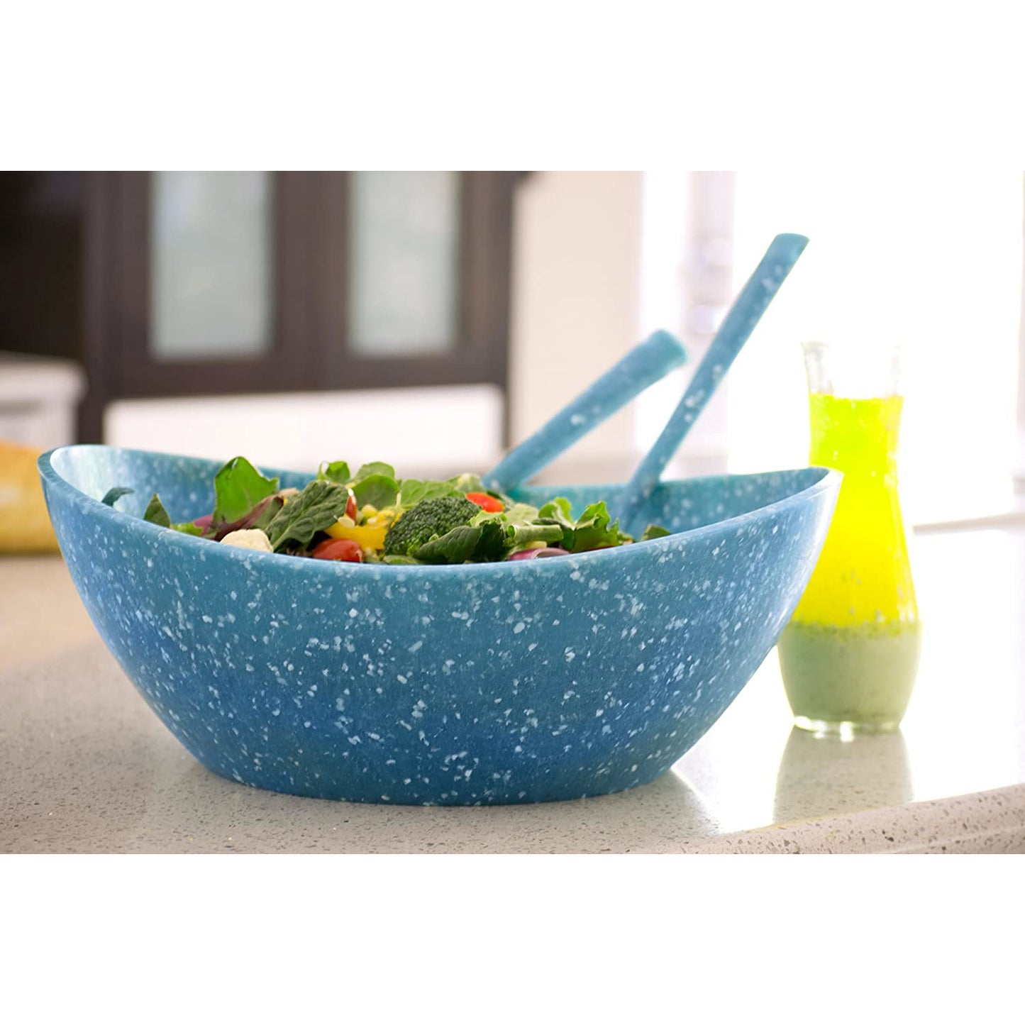 PolyPaper 3qt Serving Bowl Blue