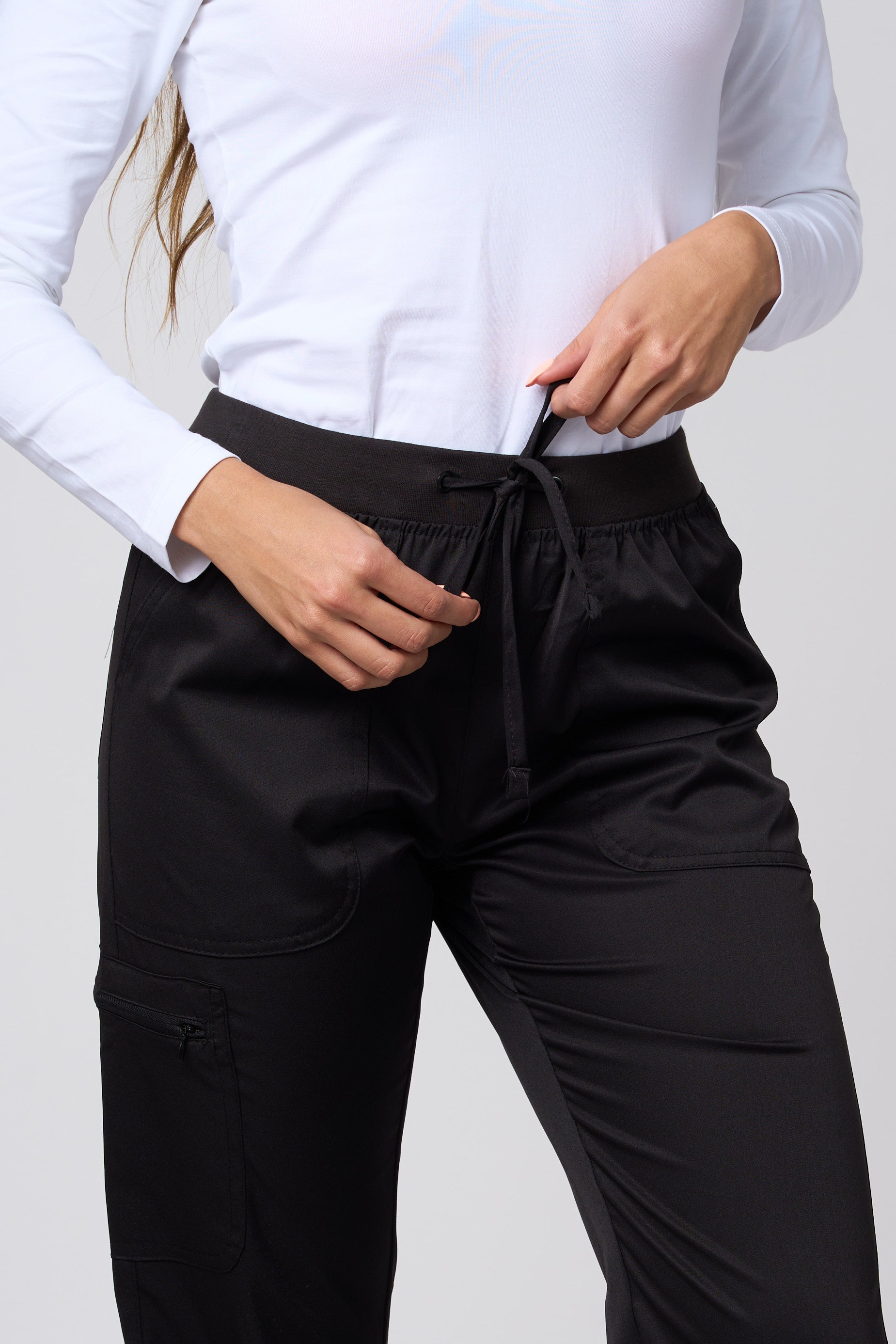 JOGGING PANTS 4 WAY STRETCH Black