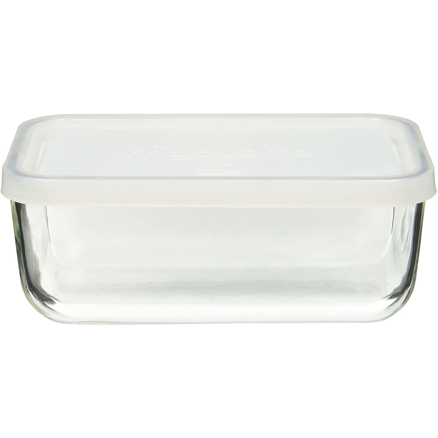 Frigoverre Rectangular Food Container with Frosted Lid Small
