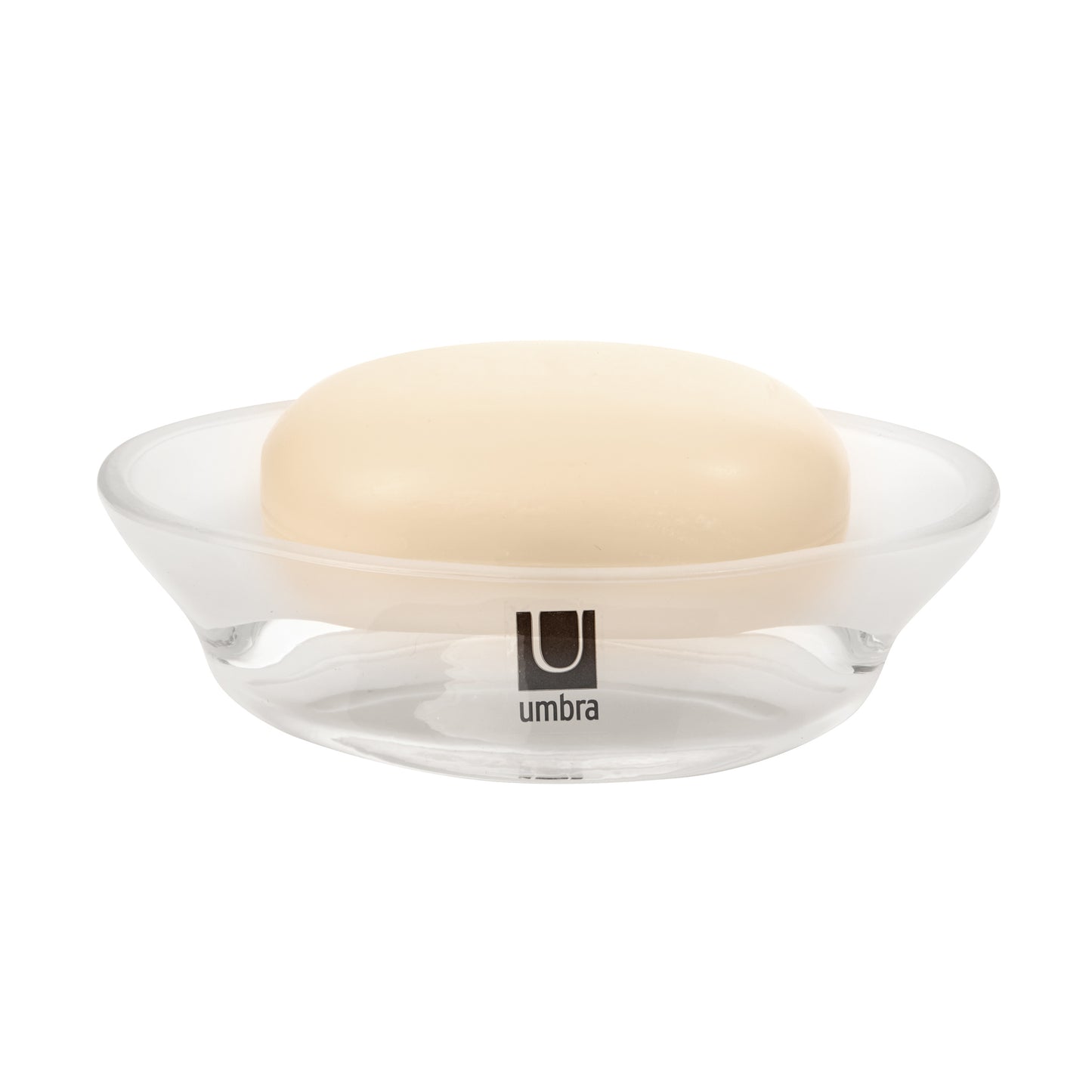 VAPOR SOAP DISH FROSTED GLASS