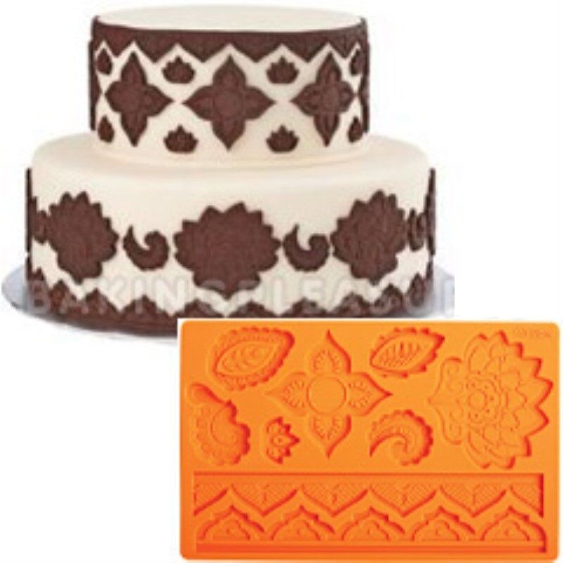 fondant mold  Orange