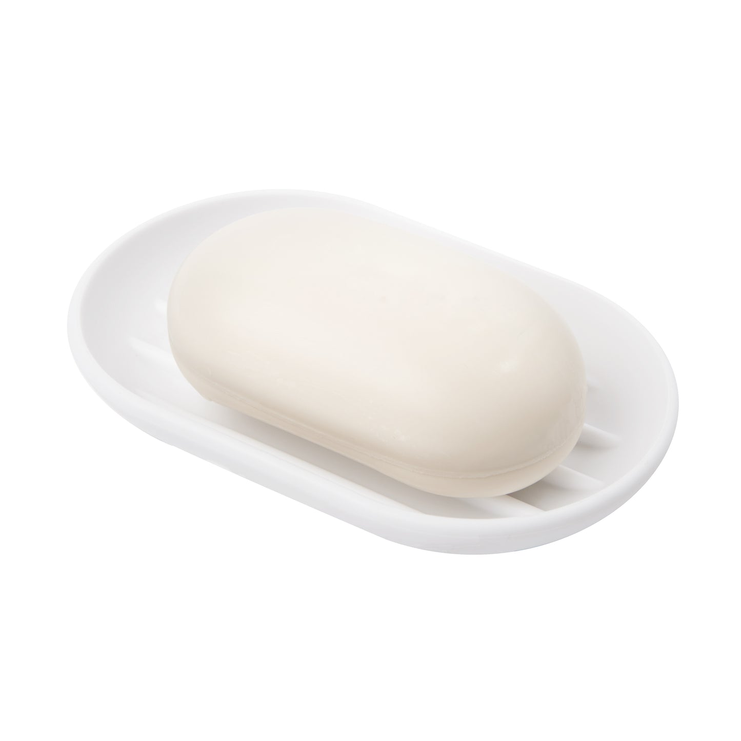 TOUCH SOAP DISH  WHITE