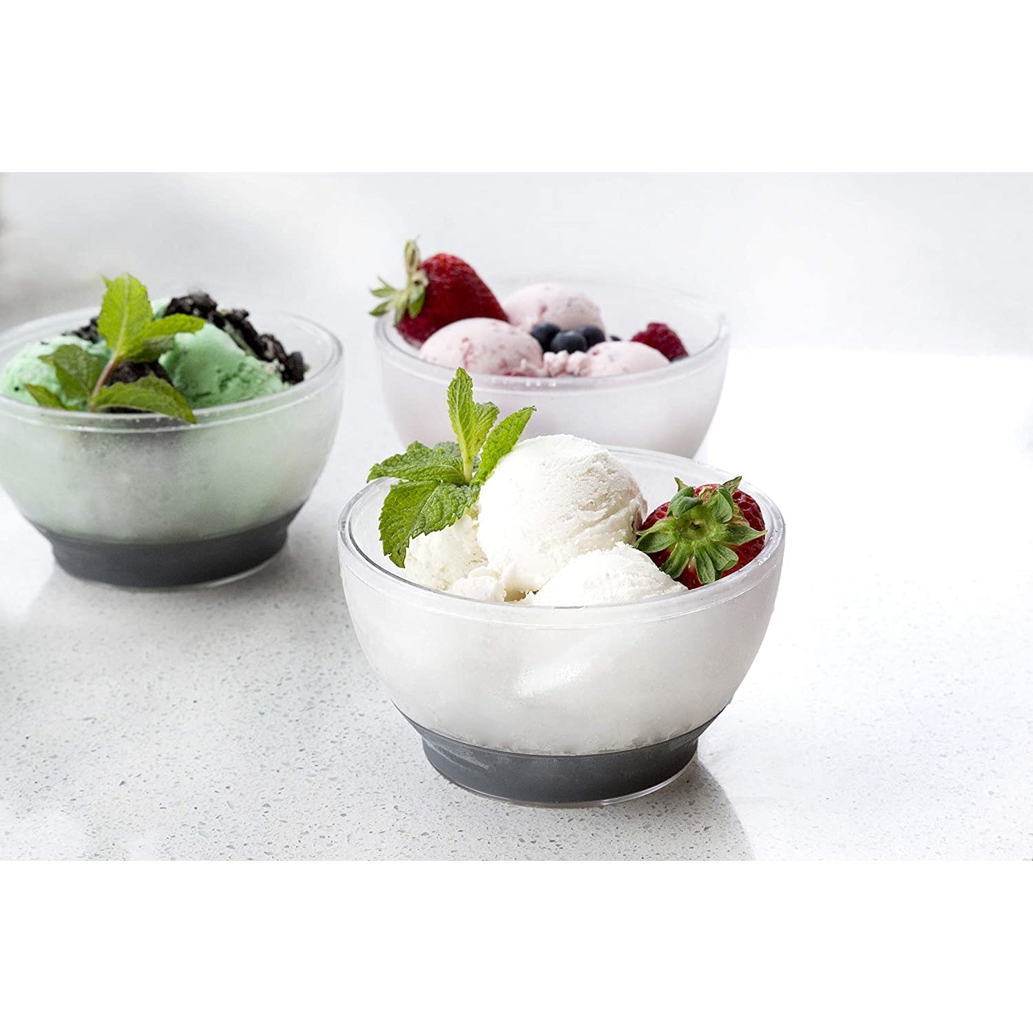 Freeze Ice Cream Plastic Bowl