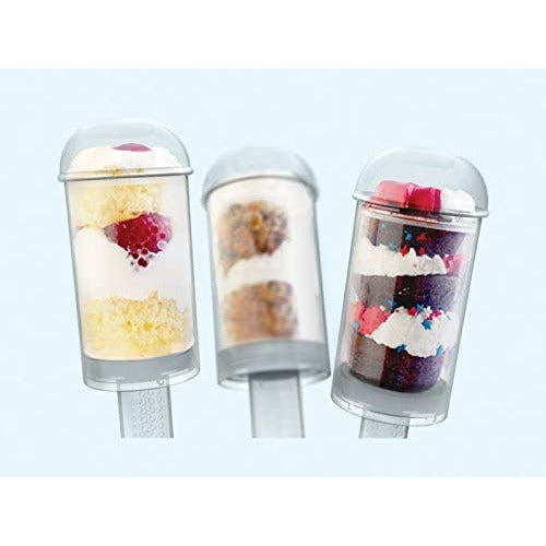 Moldes de dos piezas para helados "Push Pop"