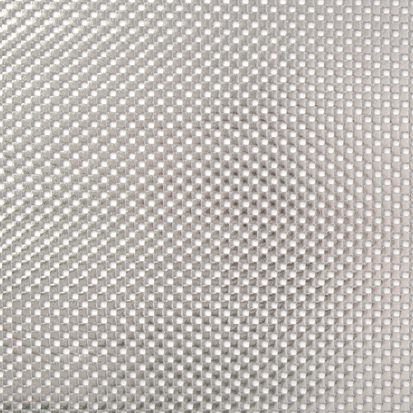 Premium Nοn-Adhesive Non-Slip Counter Top, Drawer and Shelf Liner Silver 18in x 4ft