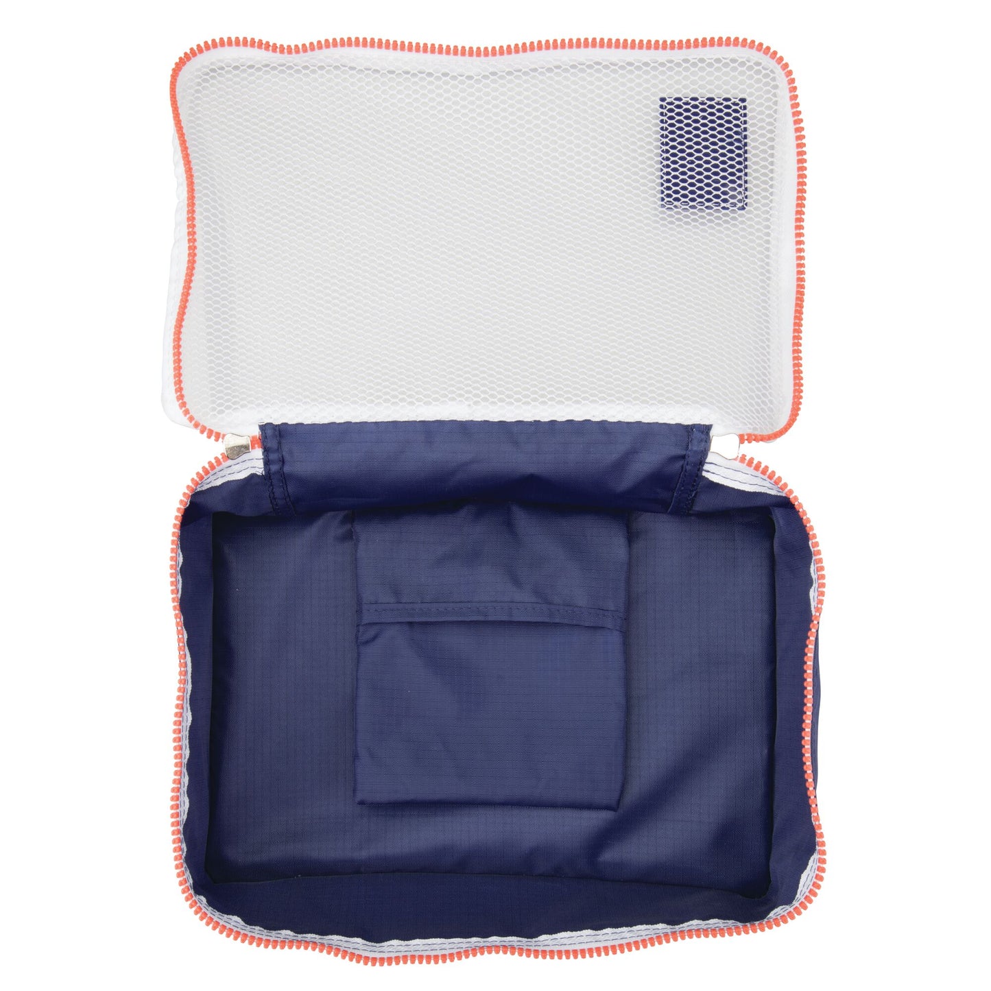 Navy & Orange  Packing Cubes  Set of 3