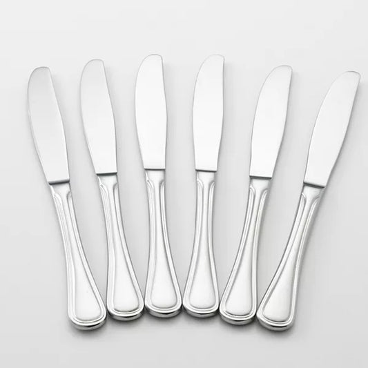 Aptitude Set of 6 Dinner Knives 8"