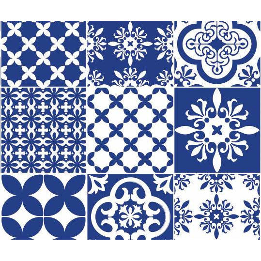 CREATIVE COVERING SPANISH TILES 18" x 9ft