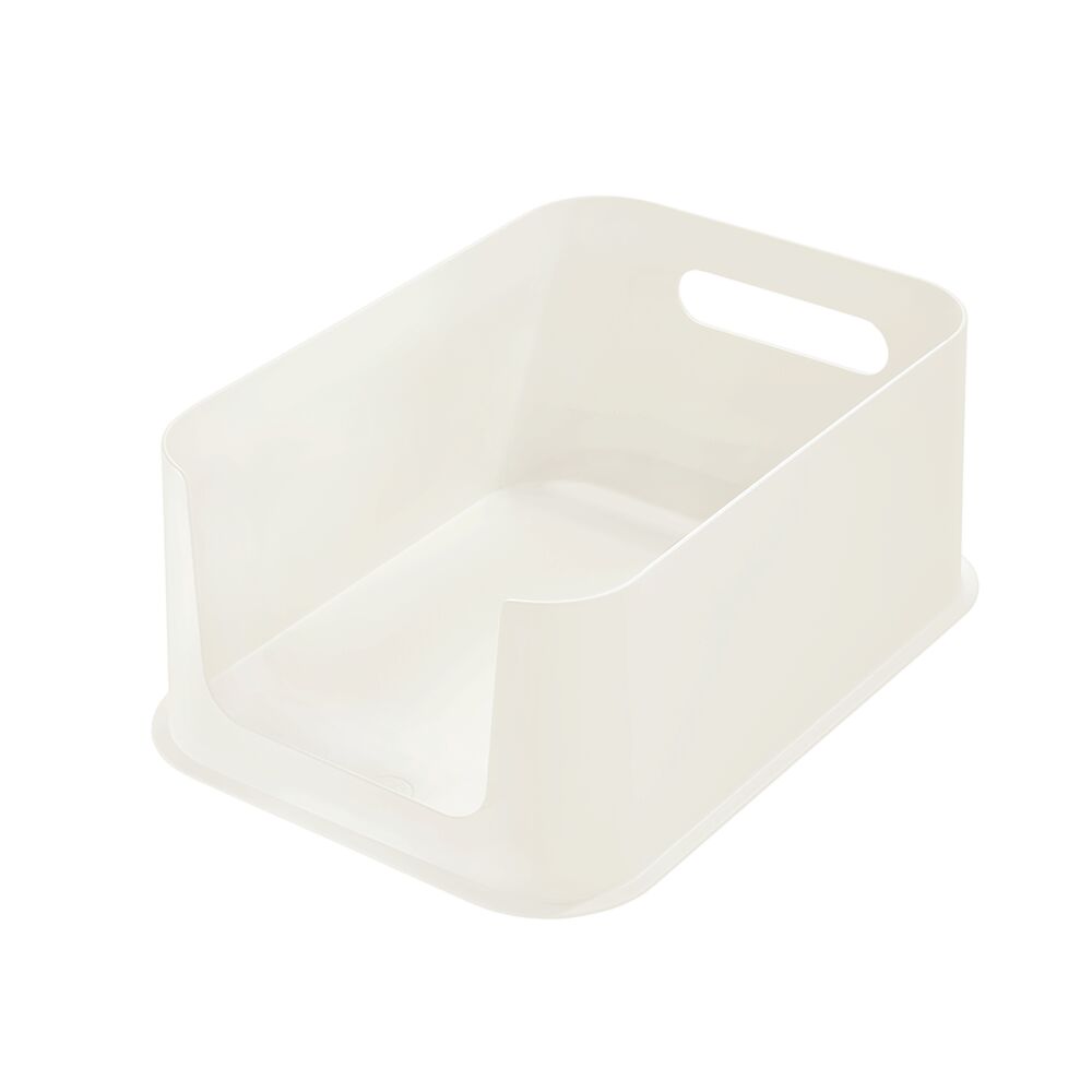 Coconut Medium Open Front Bin